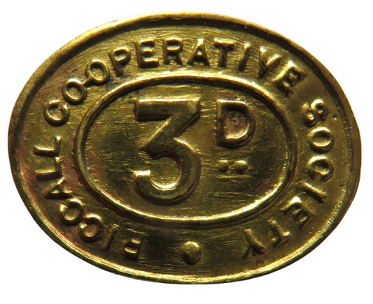Riccall Co-Operative Society 3d Token