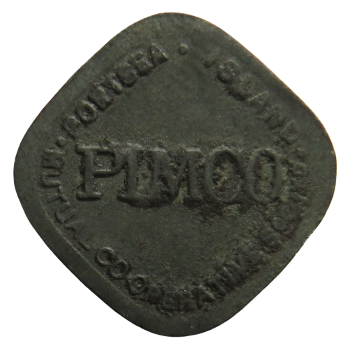 PIMCO 1 Pint Bread Vintage Token Portsea Island Mutual Co-operative Society