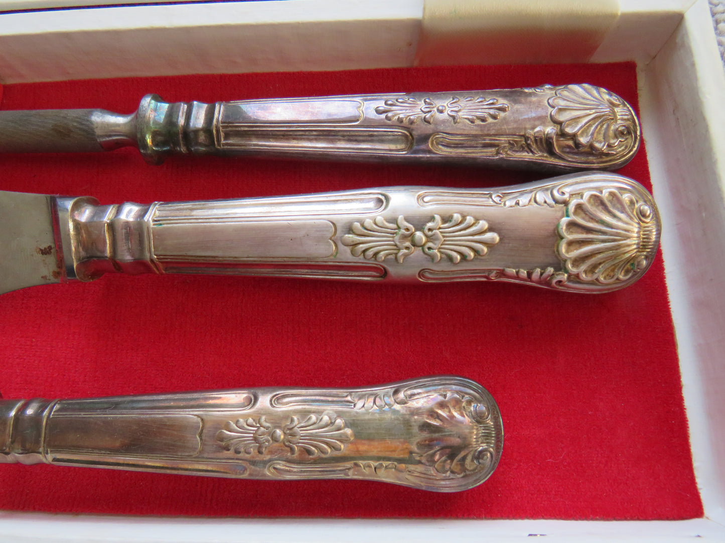 Vintage Carving Set By Stanley Rogers & Son Ltd Sheffield
