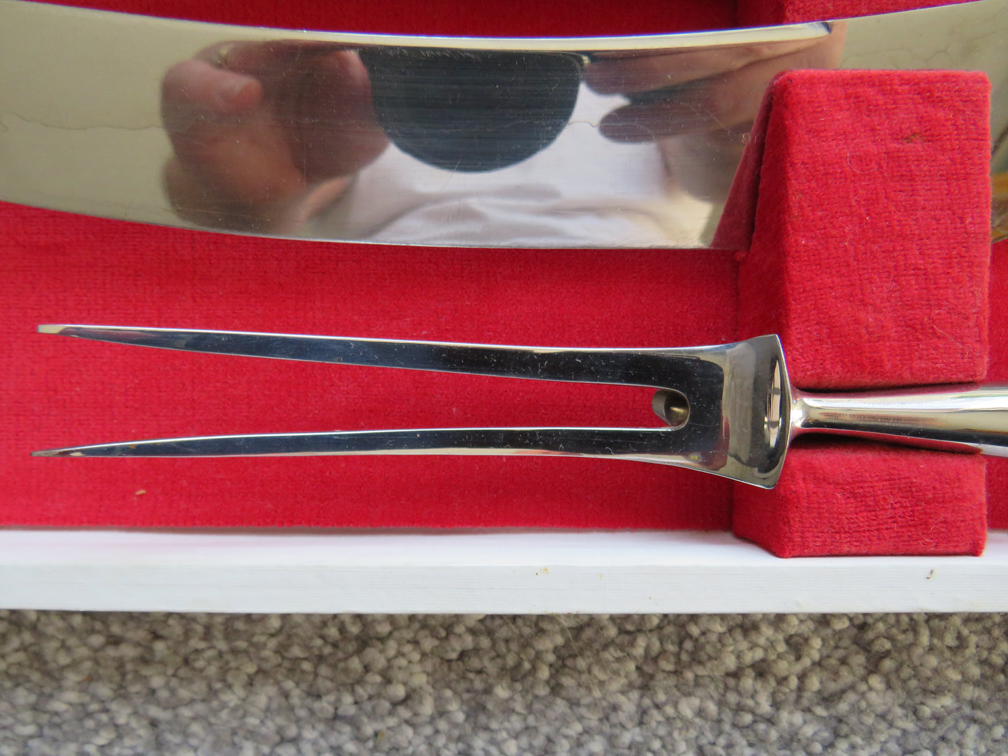 Vintage Carving Set By Stanley Rogers & Son Ltd Sheffield