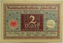 Load image into Gallery viewer, 1920 Germany 2 Mark Banknote
