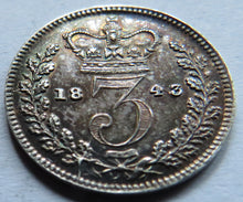 Load image into Gallery viewer, 1843 Queen Victoria Silver Maundy Threepence Coin In High Grade
