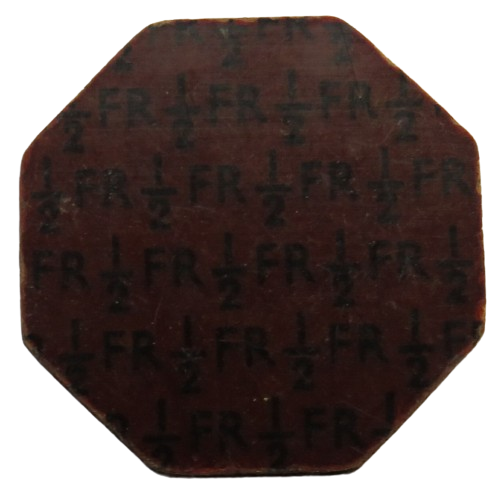 Naafi 1/2 Franc Token