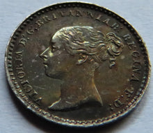 Load image into Gallery viewer, 1848 Queen Victoria Silver Maundy Penny Small Coin
