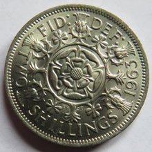 Load image into Gallery viewer, 1963 Queen Elizabeth II Florin / Two Shillings Coin In High Grade
