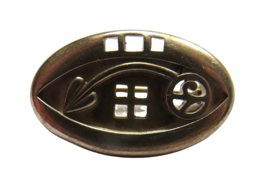 Sterling Silver Ladies Brooch In The Style of Charles Rennie Mackintosh Scottish