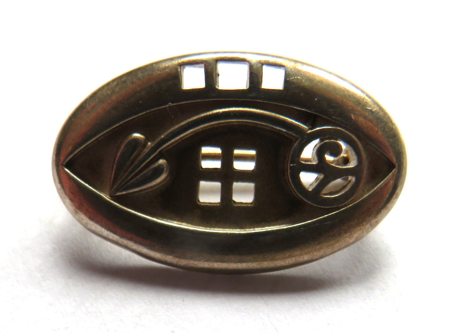 Sterling Silver Ladies Brooch In The Style of Charles Rennie Mackintosh Scottish