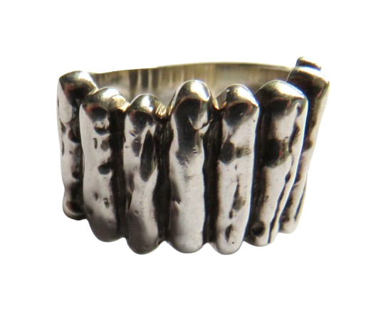 Sterling Silver Modernist Ring By Thomas Sabo - UK Size M & 1/2