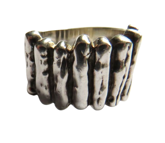 Sterling Silver Modernist Ring By Thomas Sabo - UK Size M & 1/2