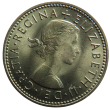 Load image into Gallery viewer, 1962 Queen Elizabeth II (Scottish) Shilling Coin In High Grade
