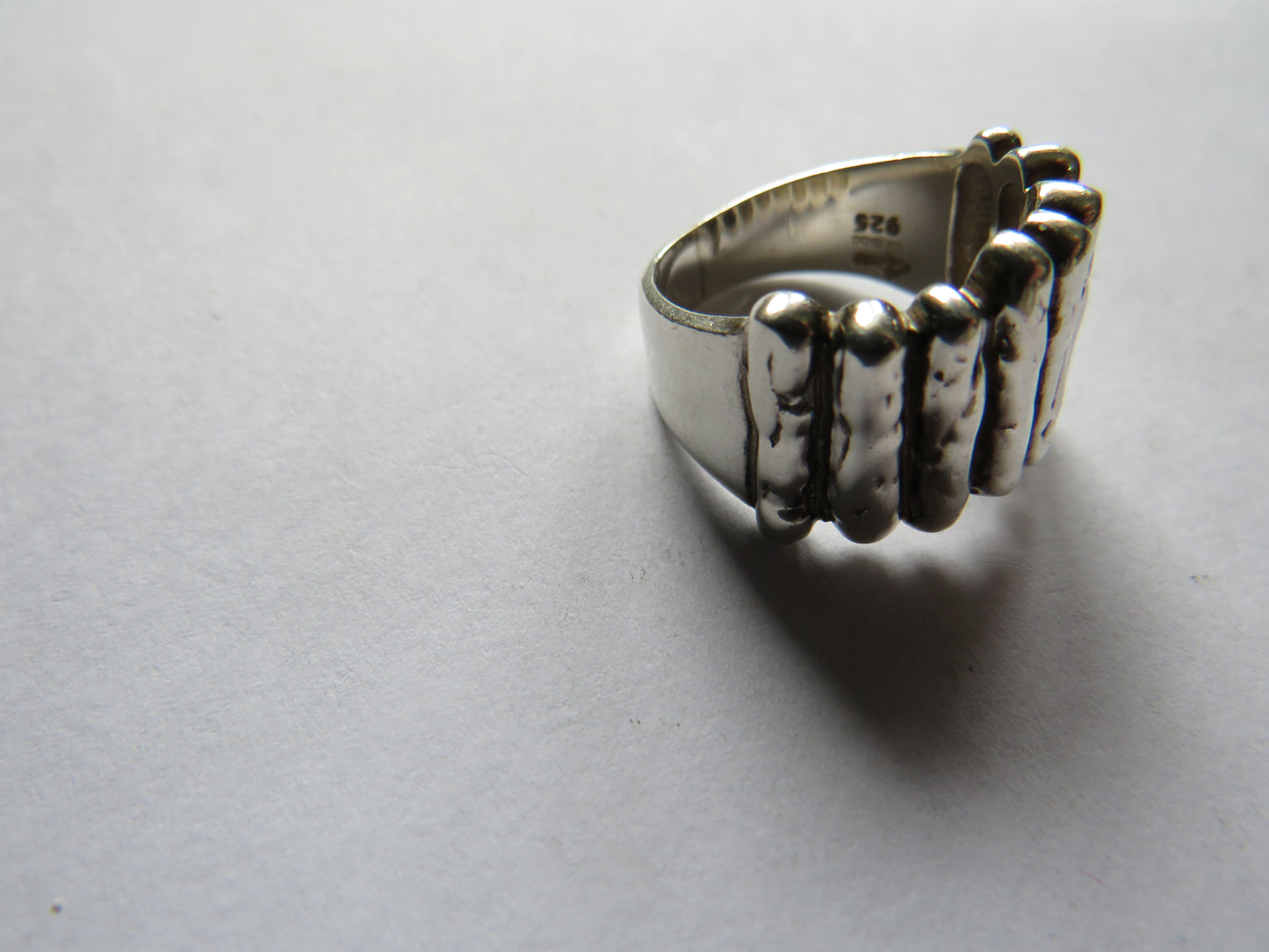 Sterling Silver Modernist Ring By Thomas Sabo - UK Size M & 1/2