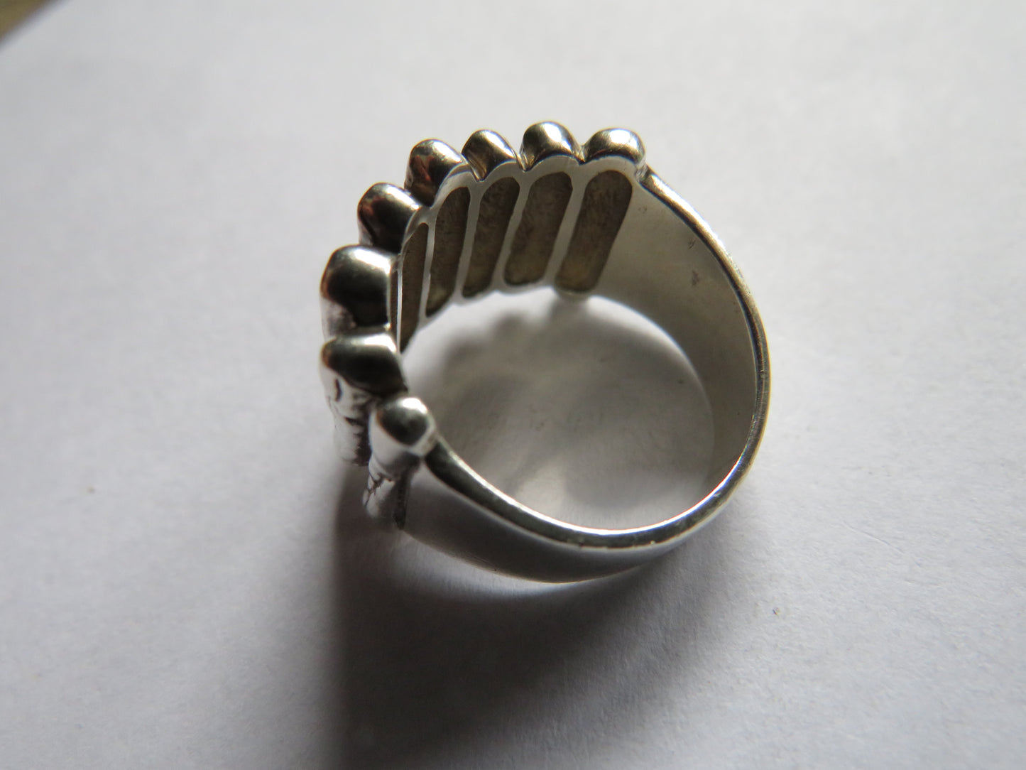 Sterling Silver Modernist Ring By Thomas Sabo - UK Size M & 1/2