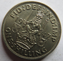 Load image into Gallery viewer, 1947 King George VI (Scottish) Shilling Coin In Higher Grade
