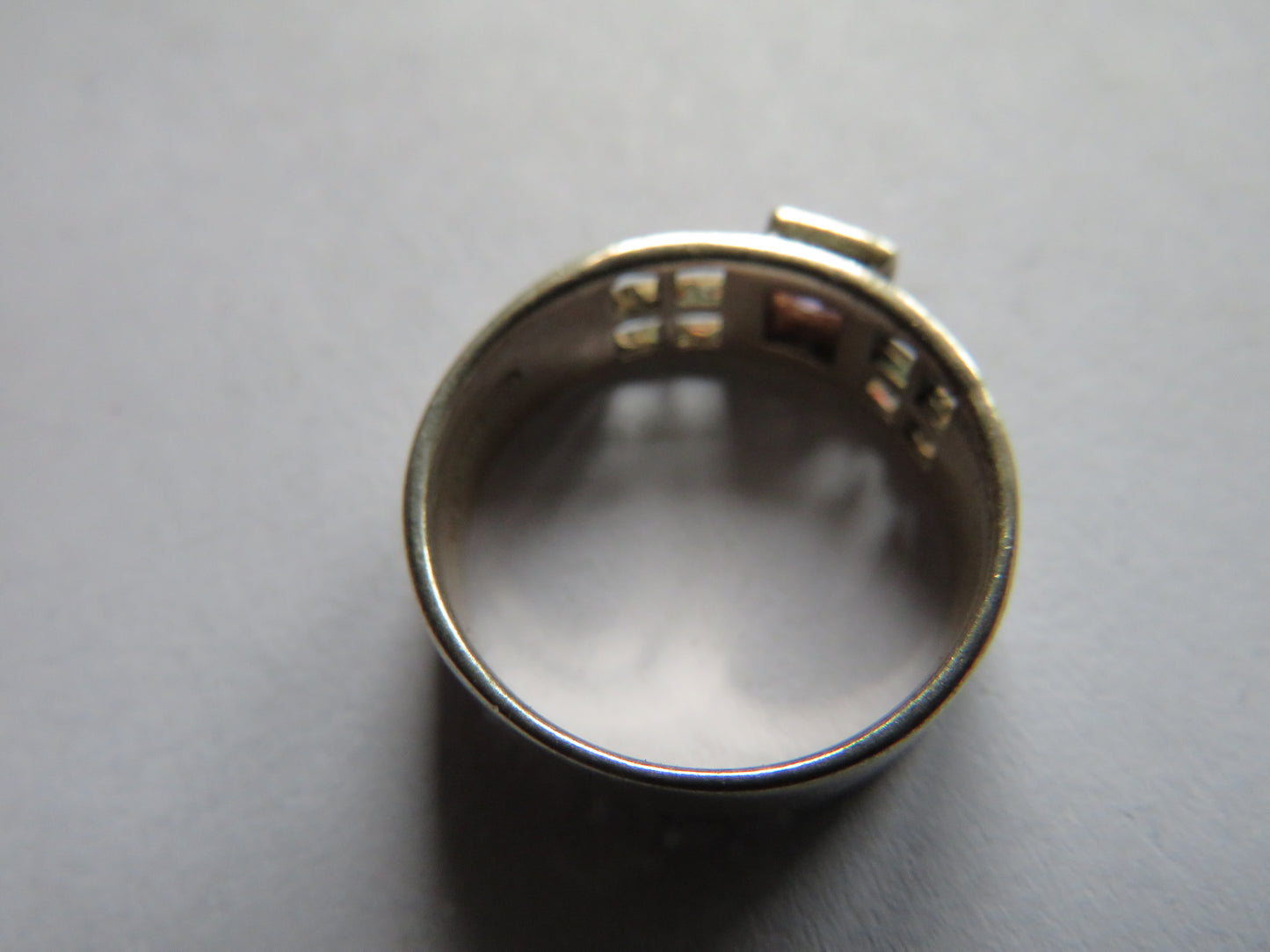 Sterling Silver Ladies Ring In Mackintosh Style By Kit Heath - UK Size O