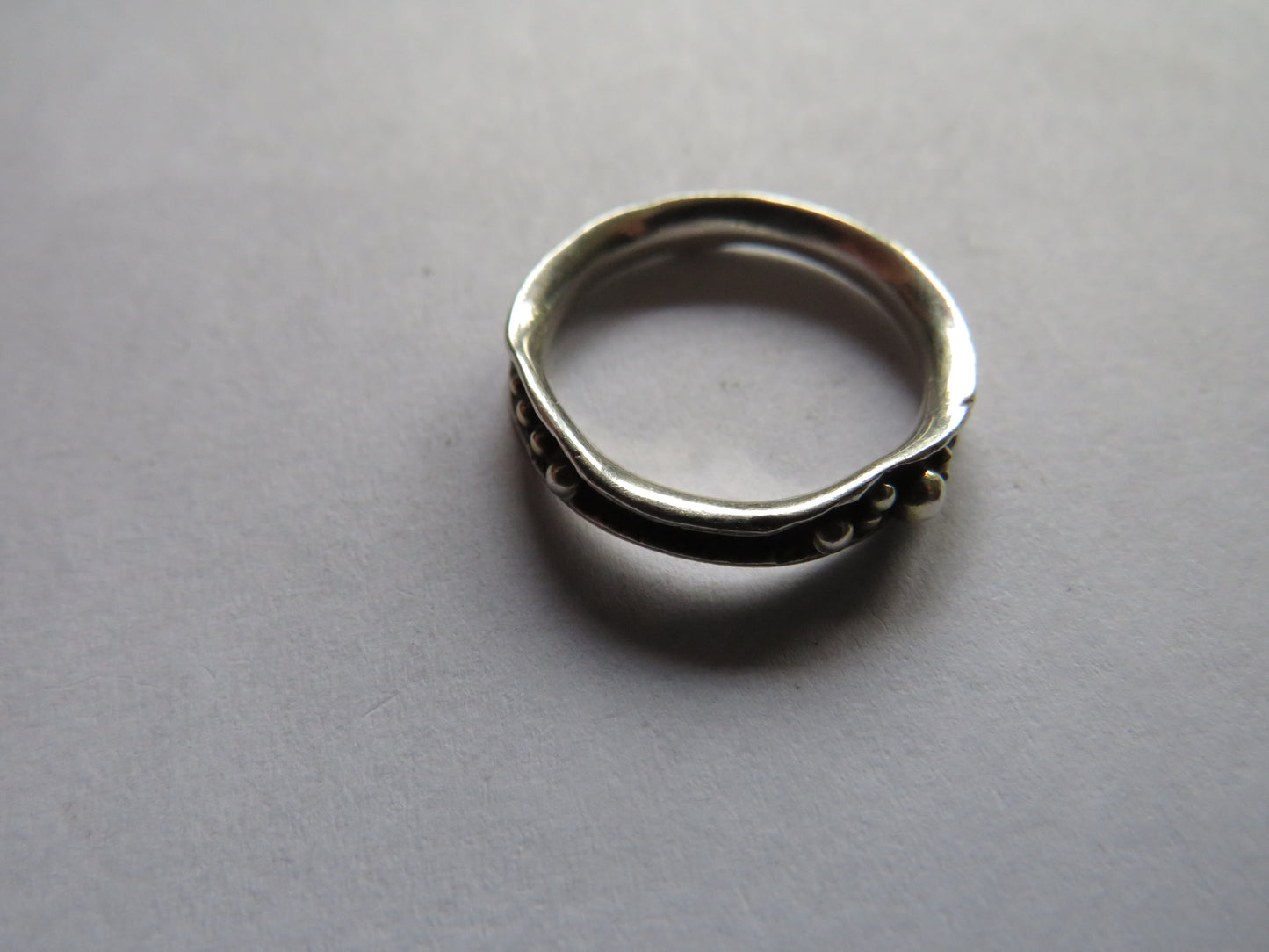 Ladies Sterling Silver Ring - UK Size O