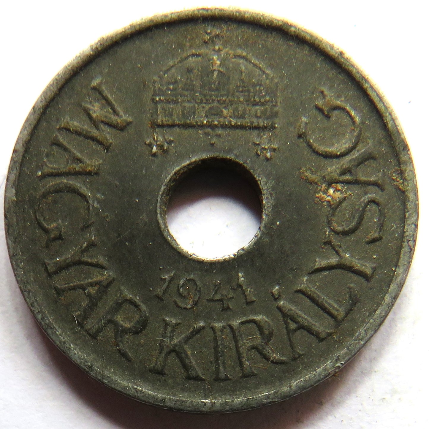 1941 Hungary 20 Filler Coin