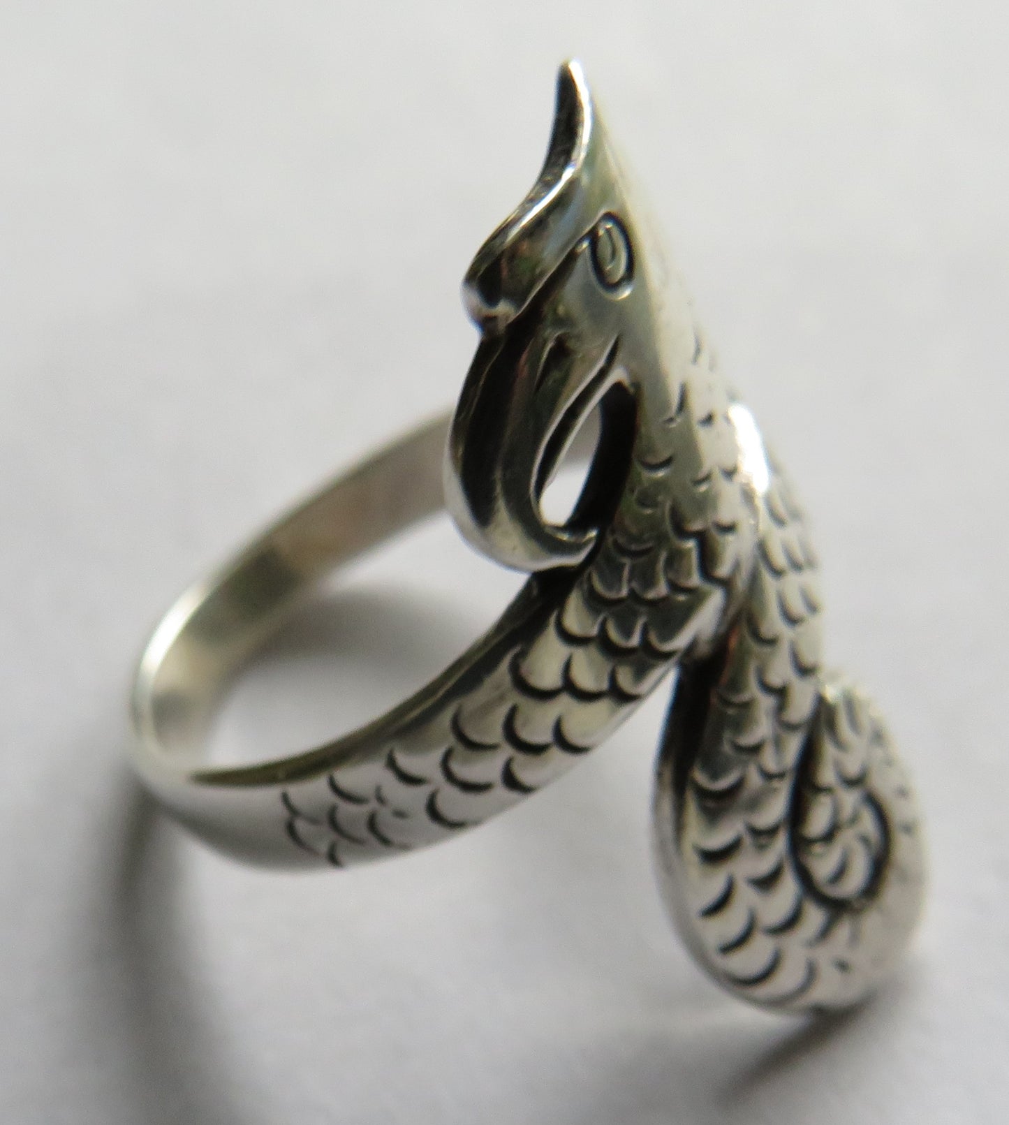 Sterling Silver Ring By Hebridean Jewellery Serpentine Uk Size - N
