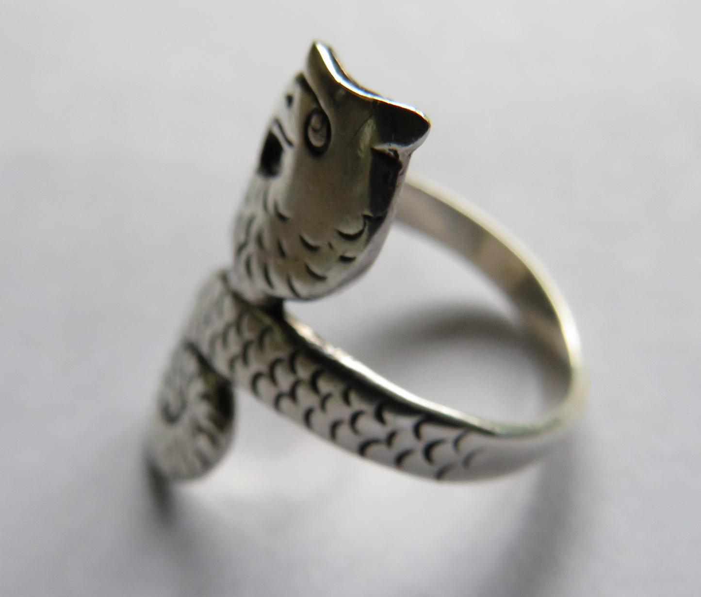 Sterling Silver Ring By Hebridean Jewellery Serpentine Uk Size - N