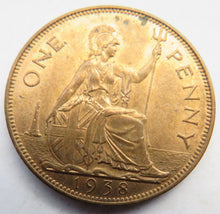 Load image into Gallery viewer, 1938 King George VI One Penny Coin In Higher Grade
