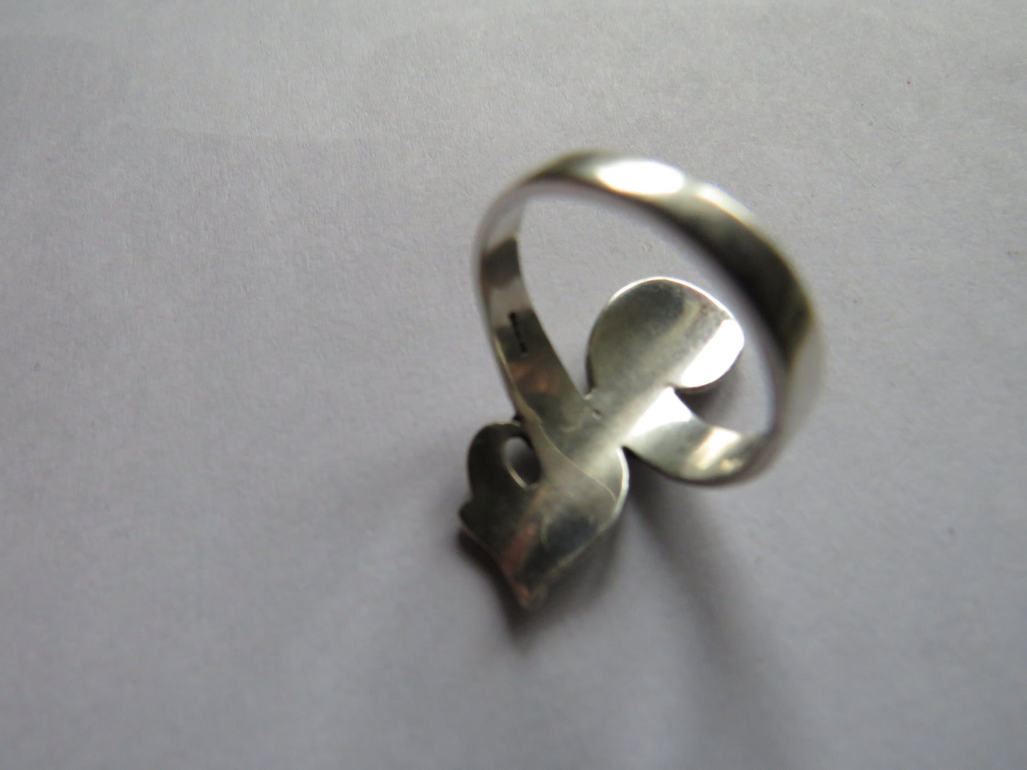 Sterling Silver Ring By Hebridean Jewellery Serpentine Uk Size - N
