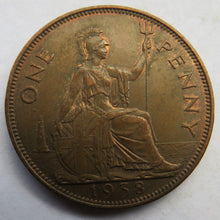 Load image into Gallery viewer, 1938 King George VI One Penny Coin In Higher Grade
