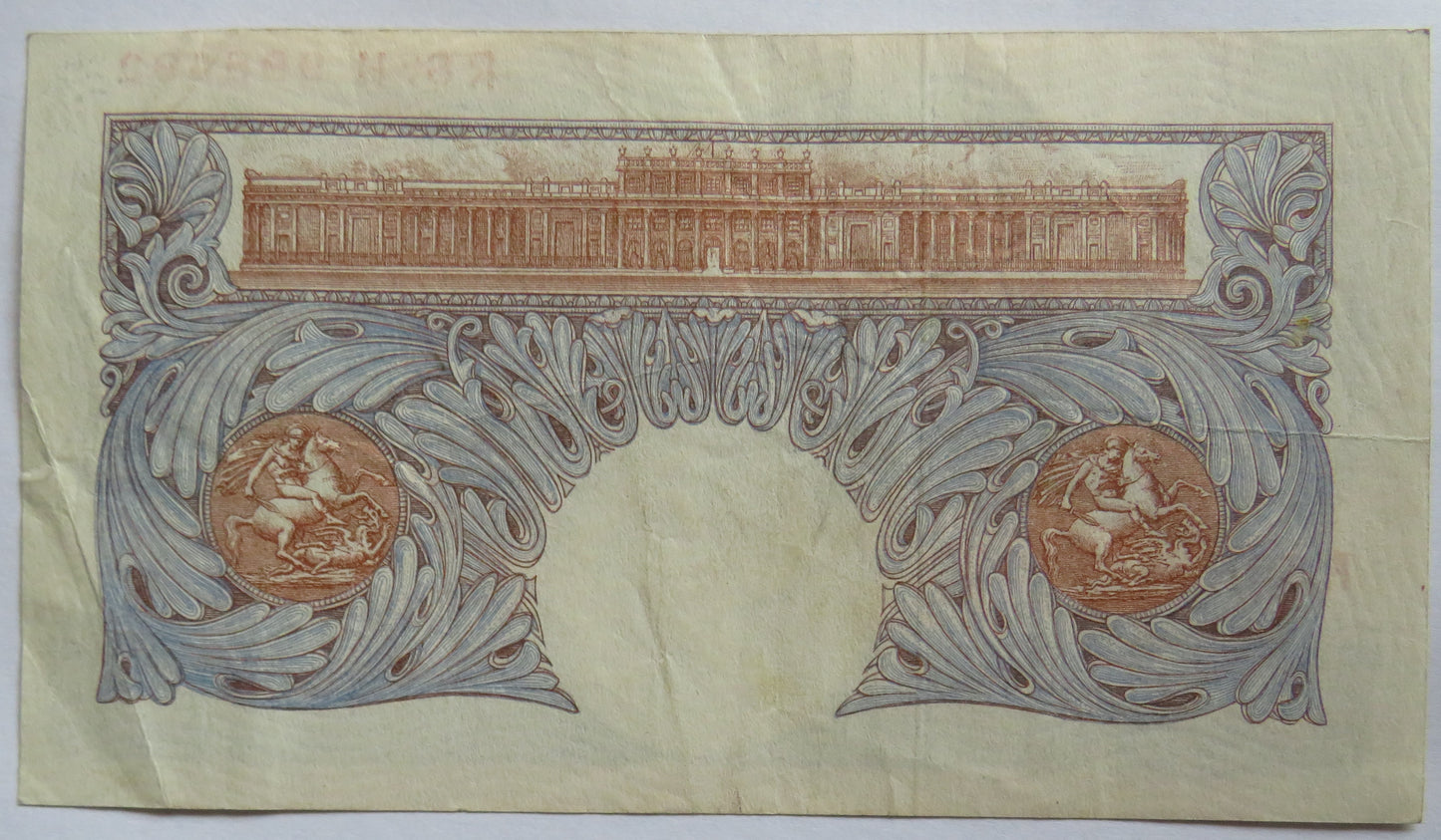 C.1940 Bank of England £1 One Pound Banknote K.O. Peppiatt R86H