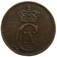 Load image into Gallery viewer, 1906 Denmark 5 Ore Coin
