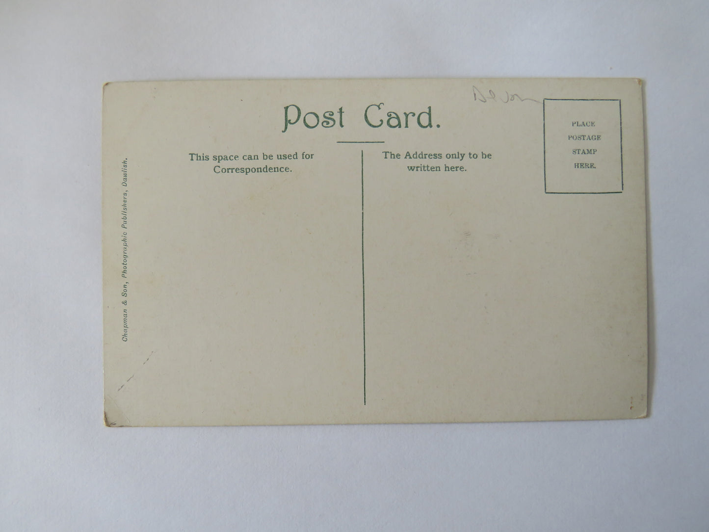 Vintage Postcard of Hay Tor Rocks