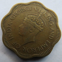 Load image into Gallery viewer, 1944 King George VI Ceylon 10 Cents Coin
