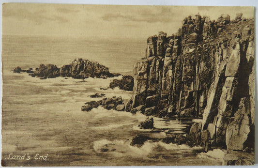 Vintage Postcard of Land's End - Frith's Series
