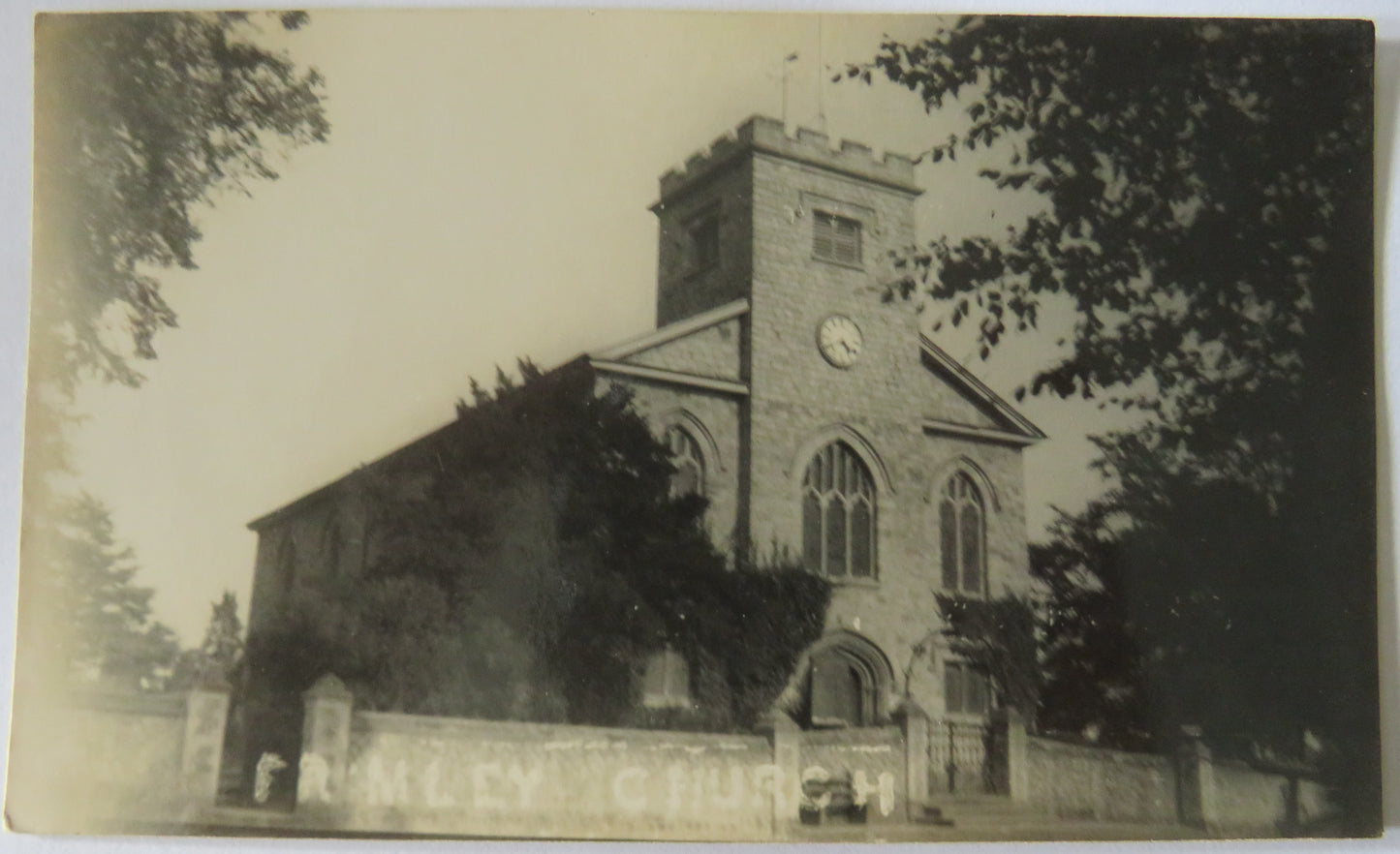 Vintage Postcard of Frimley Church, Surrey