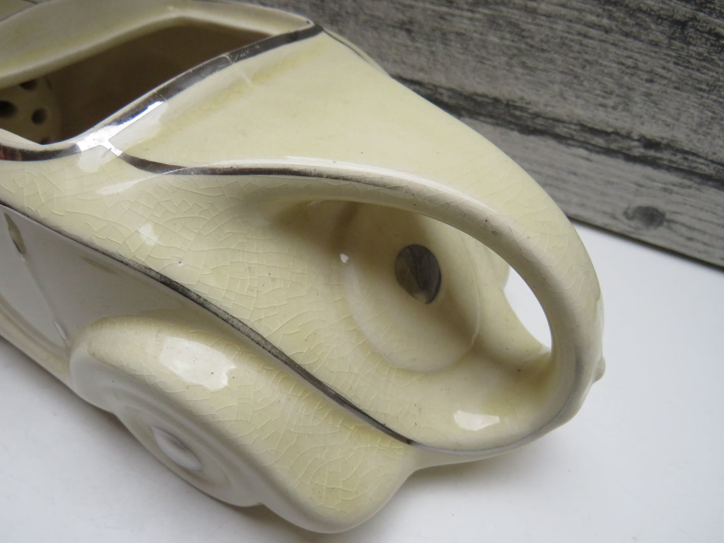 Vintage James Sadler Racing Car Novelty Teapot
