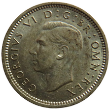 Load image into Gallery viewer, 1941 King George VI Silver Threepence Coin In Higher Grade
