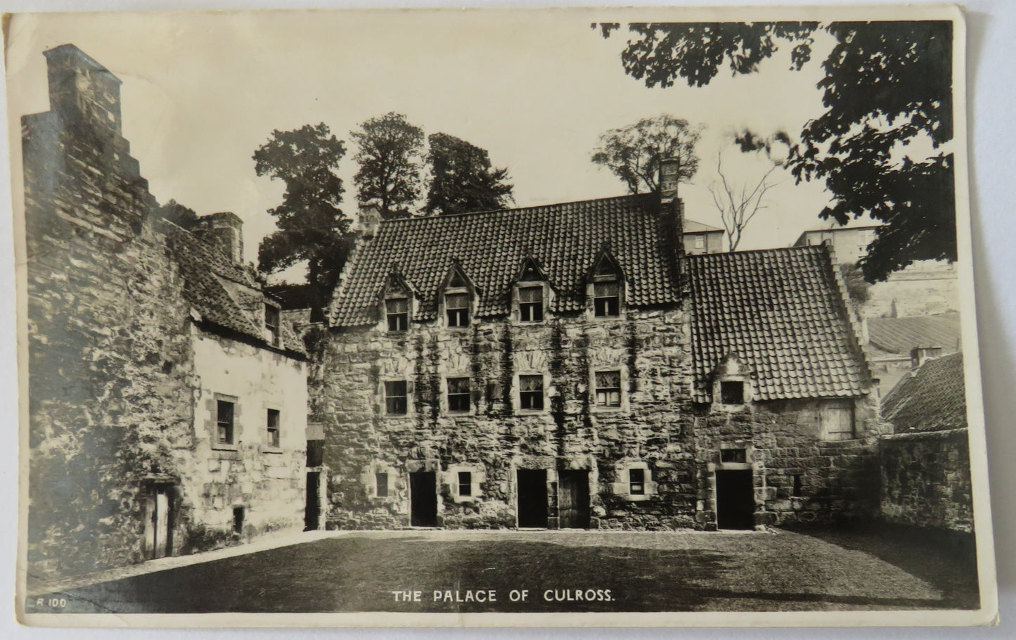 Vintage Postcard of The Palace of Culross, 1952
