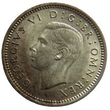 Load image into Gallery viewer, 1940 King George VI Silver Threepence Coin In High Grade
