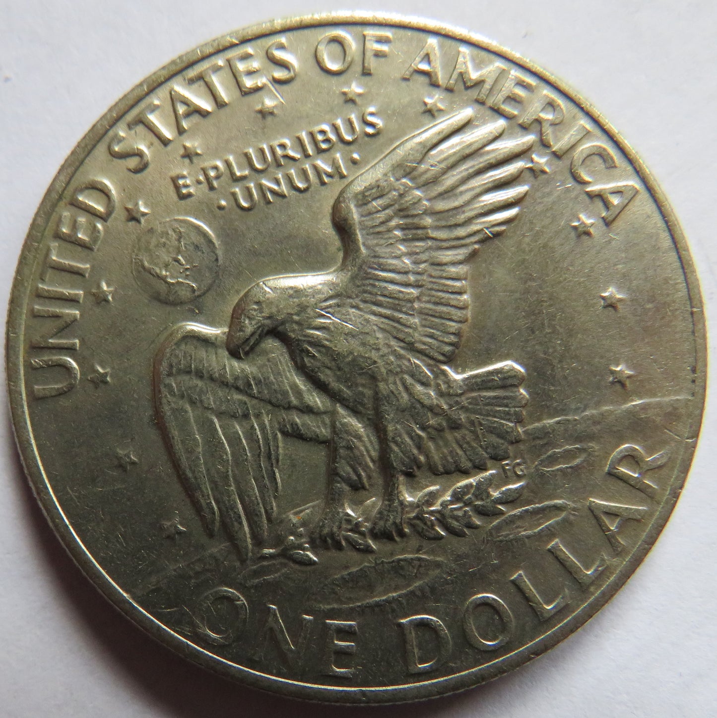 1972 USA Eisenhower $1 One Dollar Coin