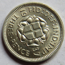 Load image into Gallery viewer, 1937 King George VI Silver Threepence Coin In High Grade
