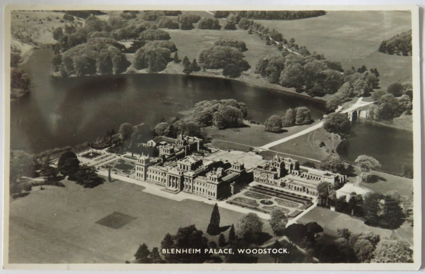 Vintage Postcard of Blenheim Palace, Woodstock