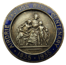 Load image into Gallery viewer, 1835-1935 Airdrie Savings Bank Centenary Medal
