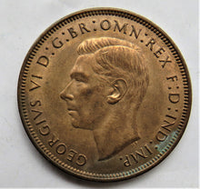 Load image into Gallery viewer, 1947 King George VI One Penny Coin In Higher Grade - Great Britain
