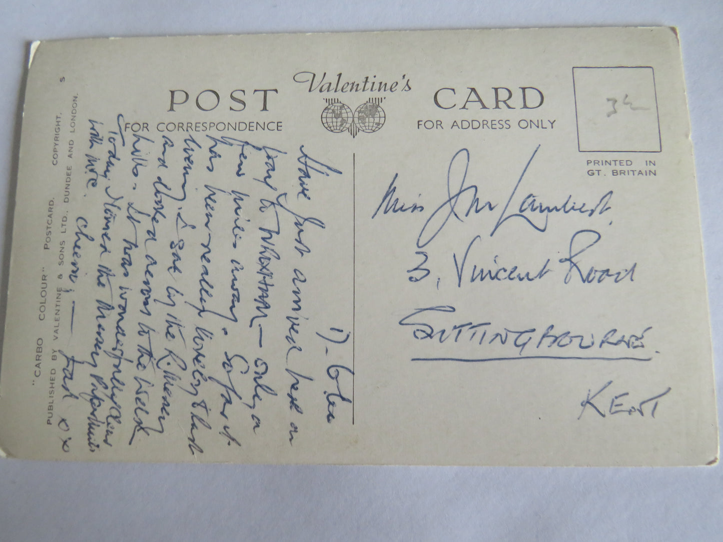 Vintage Postcard Of Chester