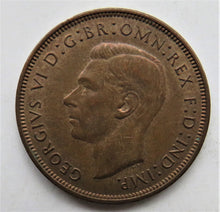 Load image into Gallery viewer, 1948 King George VI One Penny Coin In Higher Grade - Great Britain
