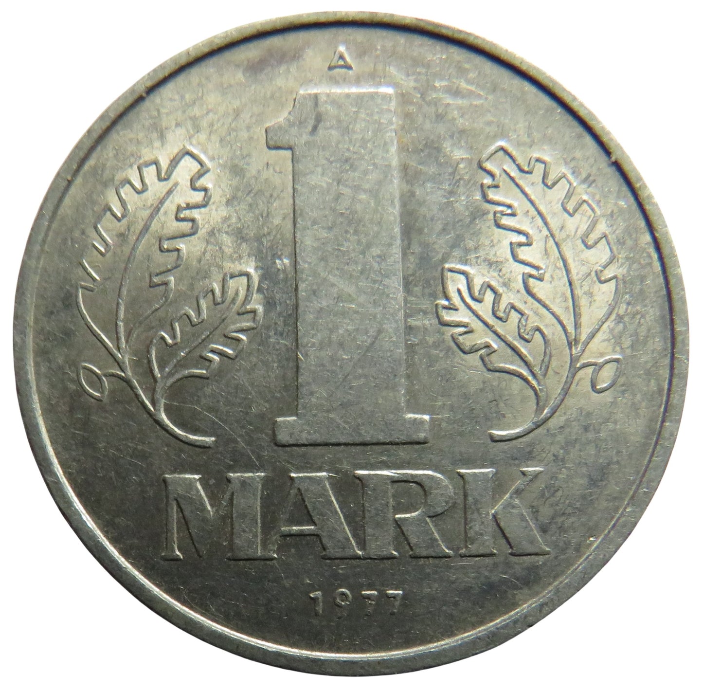 1977-A Germany - Democratic Republic One Mark Coin