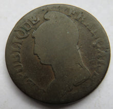 Load image into Gallery viewer, 1799-1800-AA France Lan 8 5 Centimes Coin
