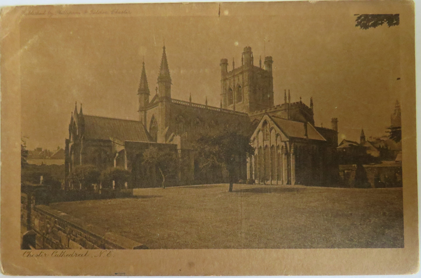 Vintage Postcard of Chester Cathedral