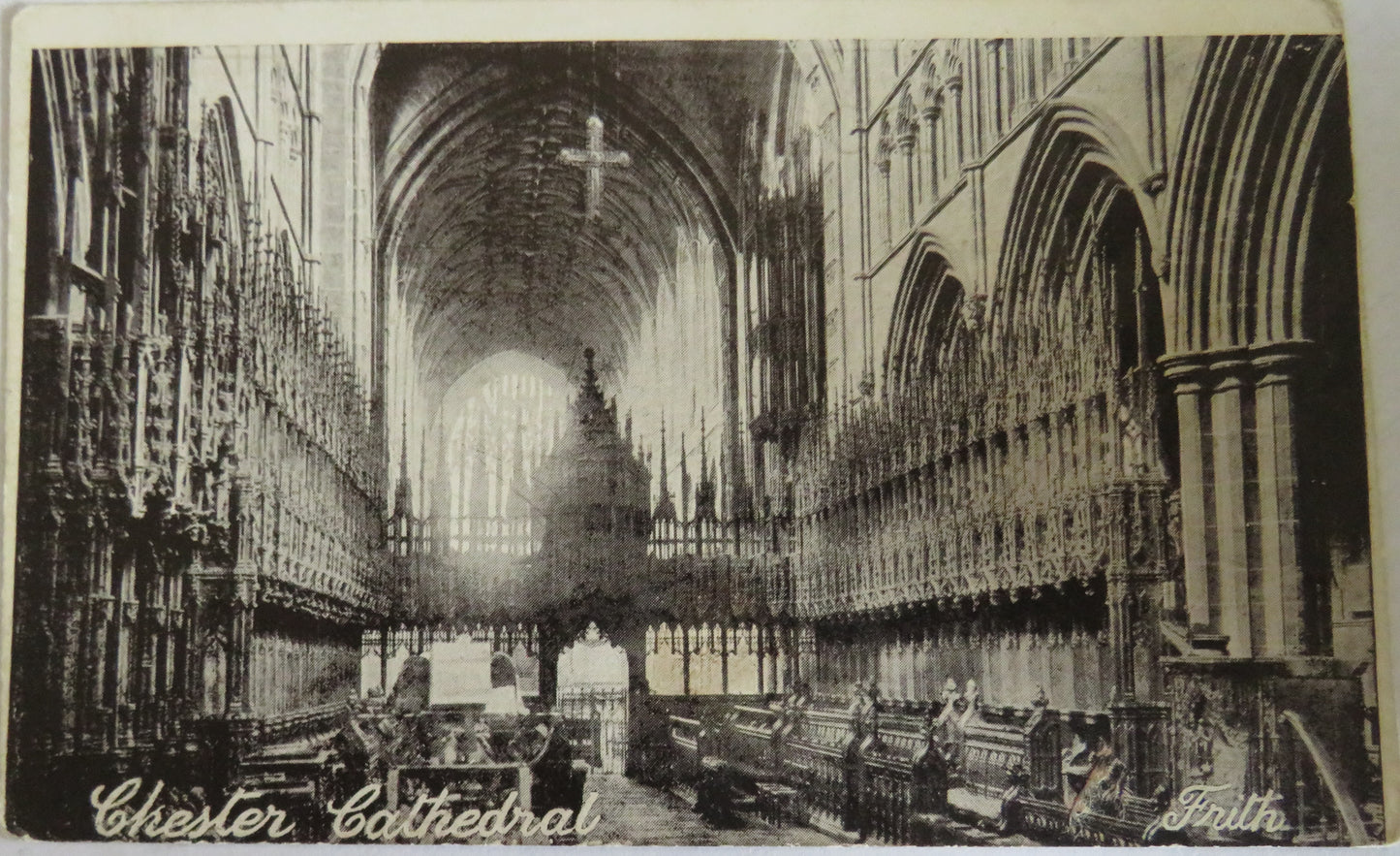 Vintage Postcard of Chester Cathedral