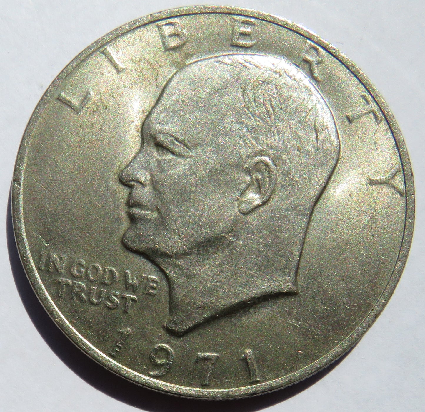 1971 USA Eisenhower $1 One Dollar Coin