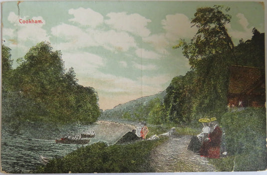 Vintage Postcard of Cookham 1908