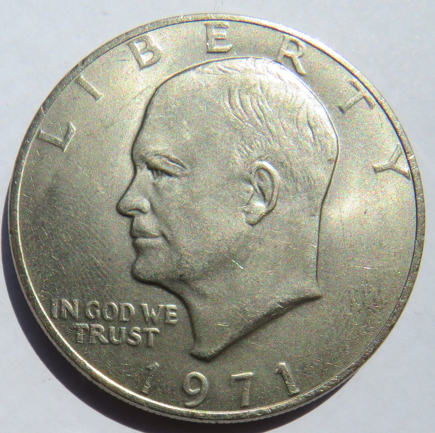 1971 USA Eisenhower $1 One Dollar Coin