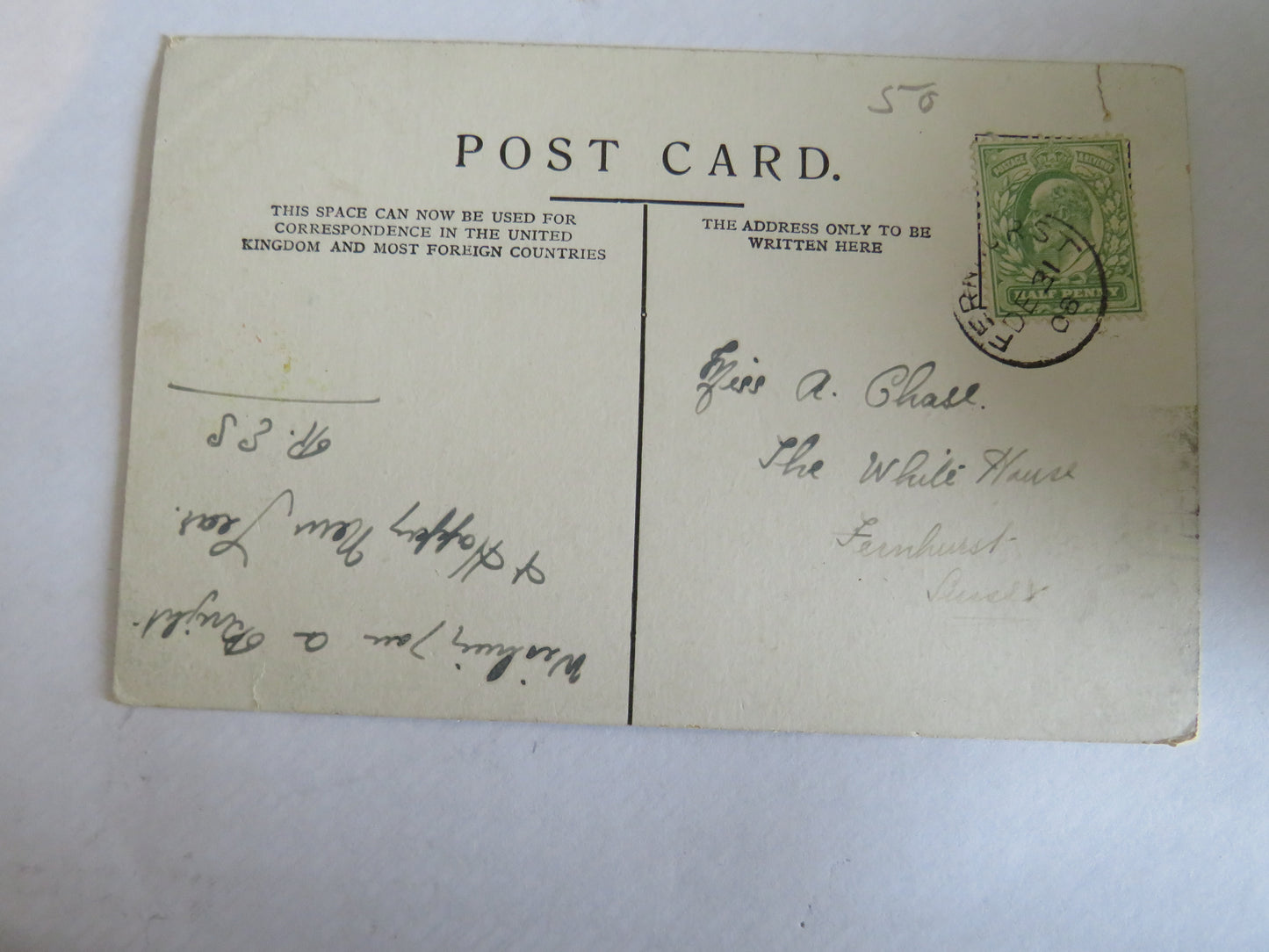 Vintage Postcard of Cookham 1908
